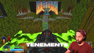 Doom 2 Playthrough with Hell Crusher and Roguelike Monsters: Map 17
