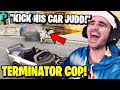 Summit1g FUNNY 1v1 vs TERMINATOR COP &amp; Jukes with 300 IQ Trick! | GTA 5 NoPixel RP