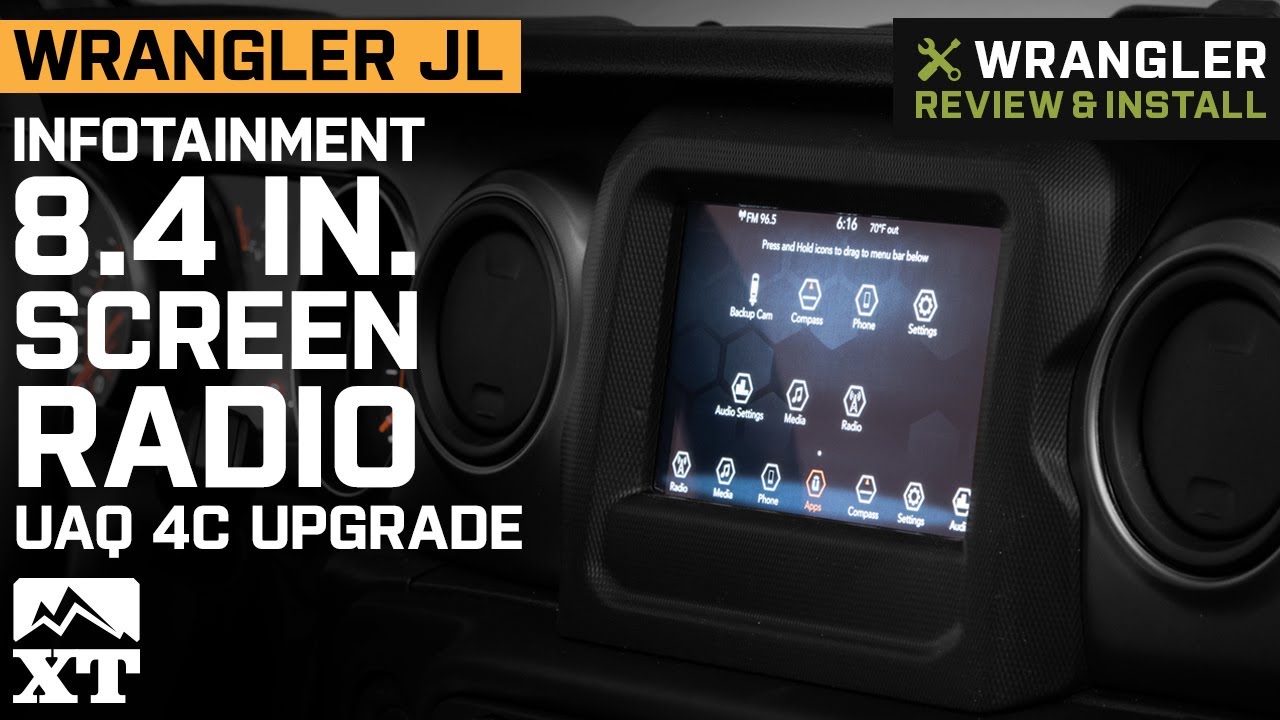 9 Multimedia Head Unit for Wrangler JL 2018-2021 w/ Rear-view