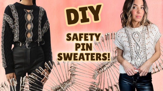 DIY Safety Pin Earrings!!! - Ef Zin Creations