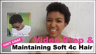 Maintaining Soft 4c Natural Hair | Natural Hair Tips and Product List | Chit Chat screenshot 4