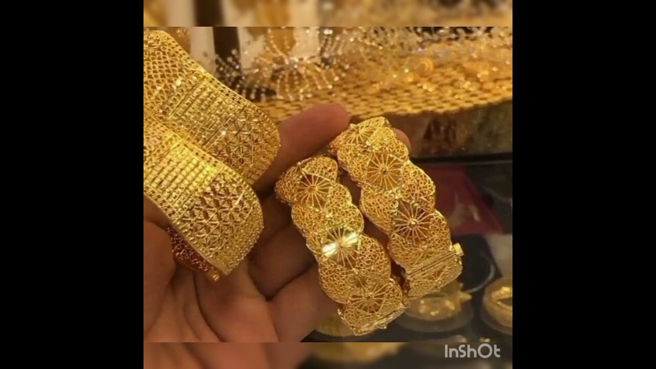 Beautiful kara set designs in gold 2023