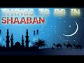 What to do in shaaban