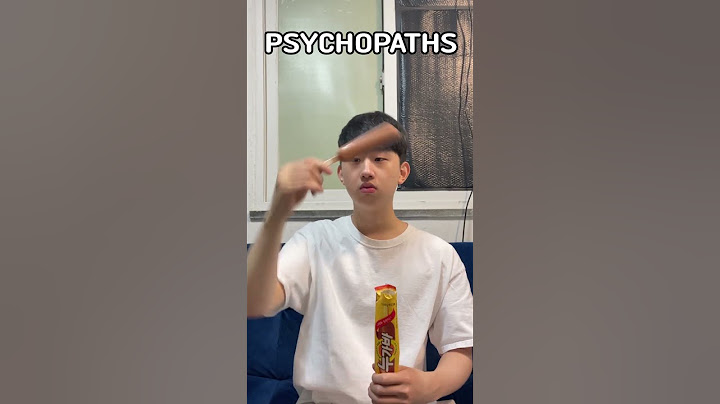 Normal people vs Psychopaths-eating chocolate icecream-