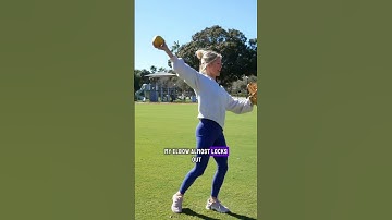 Why I don’t teach wrist snaps #softball #baseball #throwing