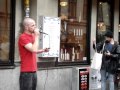 Dave Crowe beatboxing in Stockholm