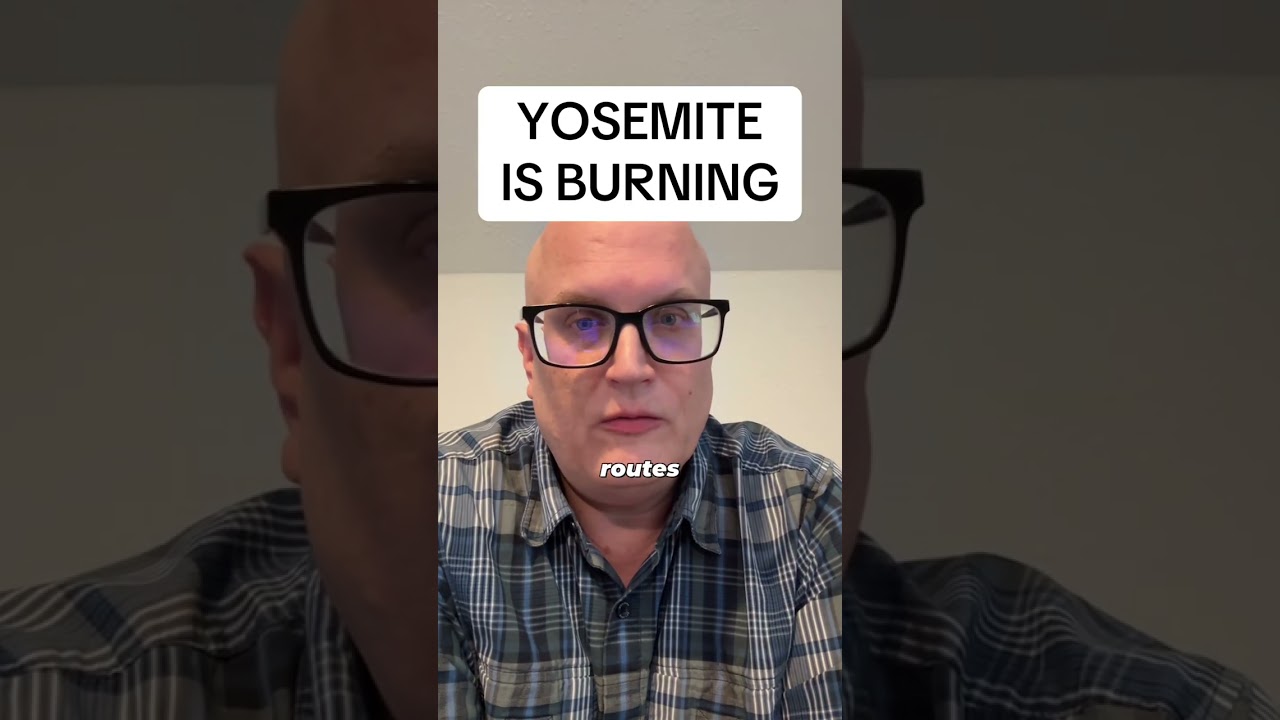 A wildfire is burning deep inside Yosemite National Park's backcountry