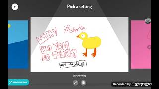 Toontastic 3d - Delete a setting