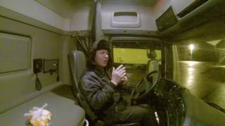 Deaf  from Lithuania  job driver truck Sweden