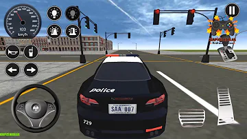 4K Polis Arabası Oyunu İzle '' Real Police Car Driving v2 '' Araba oyunu izle - Android Gameplay