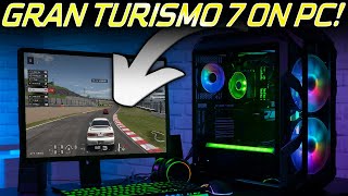 Gran Turismo 7 para PC no está en desarrollo