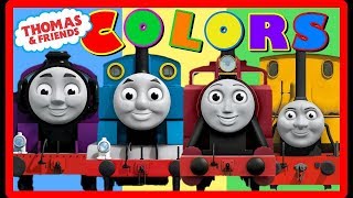 LEARN COLORS FOR TODDLERS with Thomas and Friends Toys|BEST Learning Video for Kids @cars4David