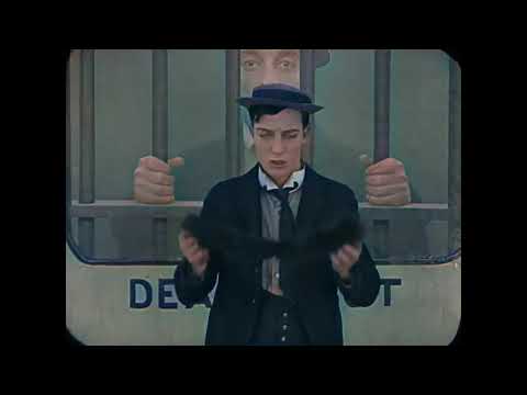 видео: Buster Keaton in The Goat 1921 Colorized silent movie COLOR/ COLOUR