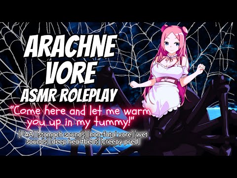 Big Arachne Woman Swallows You to Keep You Safe! (Spider Vore ASMR)