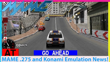 MAME .275 Updates! Konami Emulation is Near Perfect on This Board!