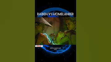 MORTAL KOMBAT 1: RAIDEN VS. HOMELANDER | [4K] | #MK1 #Shorts #MK1Shorts