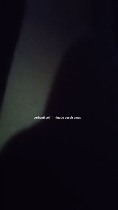 tutor berhenti coli