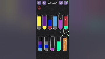 water_level_981 #watersortpuzzle #puzzle #game #sortpuzzle #color