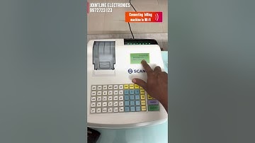 How to connect billing machine to Wi-Fi