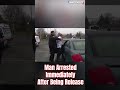 Guy Gets Arrested After Being Released From Jail