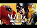 Deadpool vs Wolverine | Quick Animation Stream