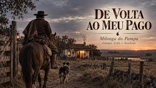 DE VOLTA AO MEU PAGO | Milonga do Pampa | Música Gaúcha | Campo, Lida e Saudade
