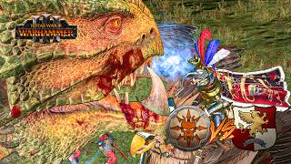 LA EMPANADA DE LAS GRANDES FAUCES 🦀 NORSCA vs IMPERIO 🔥 WARHAMMER 3 BATALLA