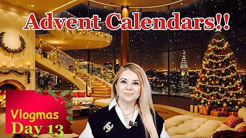 VLOGMAS Day 13! BIGGEST ADVENT CALENDAR UNBOXING!! #beauty #giveaway