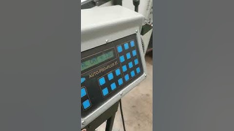 Count Auto Pro Plus II Numbering Machine Year 2002