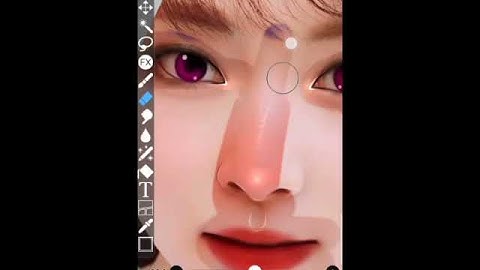 Tzuyu smudge edit in Ibis paint x.