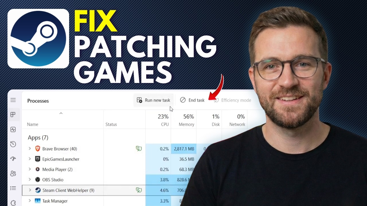 How To Fix Steam Game Patching Games for Too Long (Step By Step 2026 ...