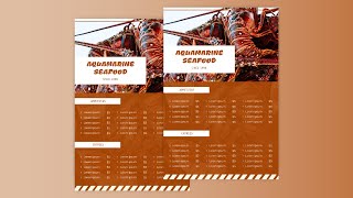 How to Design a Menu for a Seafood Restaurant screenshot 2