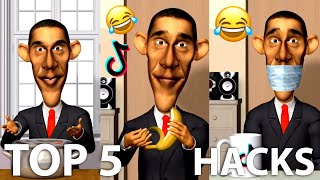 🤣Top 5 Hacks by Obama 2021 | Funny TikTok | The Bosses Game screenshot 4