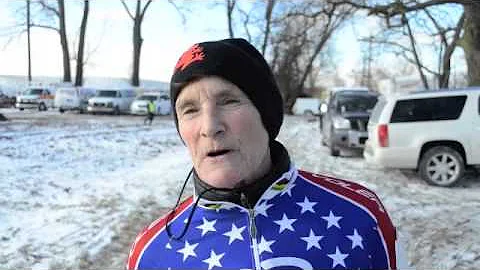 Julie Lockhart on womens 55+ race