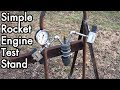DIY Liquid Fueled Rocket Engine 02: Super Simple Rocket Engine Test Stand