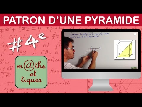 Vidéo: Comment Construire Un Modèle Plat De Pyramide Aplatie