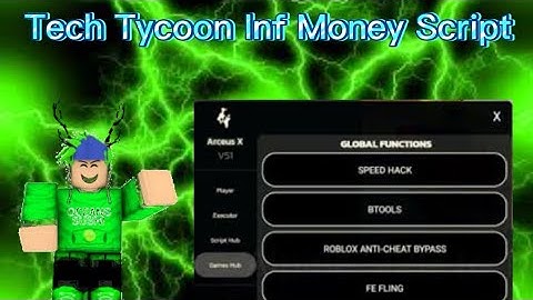 [OP] Tech Tycoon Inf Money Script | Roblox Arceus X | Auto Farm | inf money (Not Edited)
