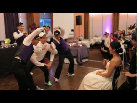 SURPRISE Wedding Dance - Guys Dancing to Justin Bieber Baby Song