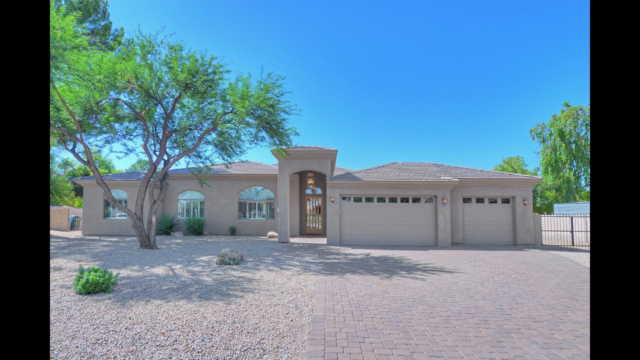 LUXURY IN SUNBURST FARMS Luxury Home Tour in Scottsdale, AZ YouTube