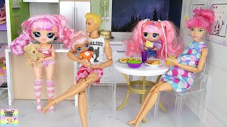 ANOTHER BEDTIME SONG PLEASE - OMG Family Night Routine / LOL Surprise Doll Cant Fall Asleep