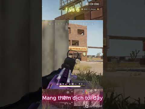 1 vs 6 in FPP Rank #pubg #pubgmobile #gaming #topgamedoithuonguytin #games #pubgm #wz2 #warzone #cod
