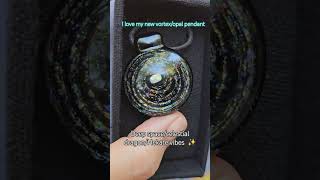 Vortex glass art pendant ✨️