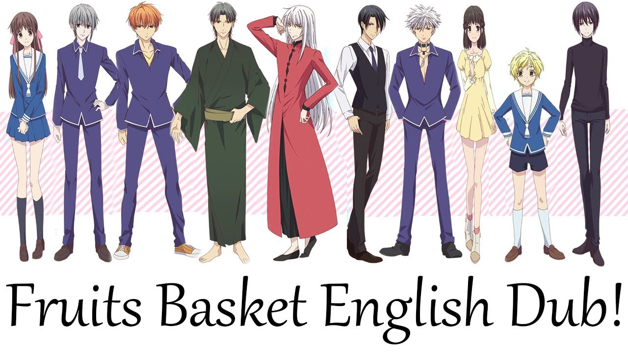 FRUITS BASKET 2019 REBOOT ENGLISH DUB CAST ANNOUNCEMENT! ORIGINAL CAST RETURNS! Laura Bailey ...