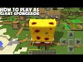 HOW to TROLL VILLAGERS as a GIANT SPONGEBOB in Minecraft ?