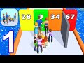 Family Run 3D - Gameplay Walkthrough Part 1 All Levels 1-9 Max Level (Android, iOS)