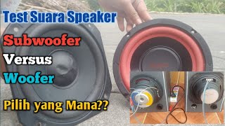 Test Suara Perbedaan Speaker Woofer vs Subwoofer screenshot 5