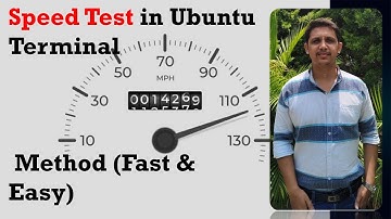 How to Check Internet Speed in Ubuntu Terminal  Speedtest CLI Tutorial | #speedtest #linux #terminal
