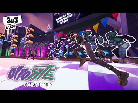 Opposyte Game - A New Kind of Combat Racing Game - Created in Fortnite