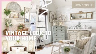 The Best Strategies For Adding A Vintage Look To Your Home 💝 Shabby Chic Home tour