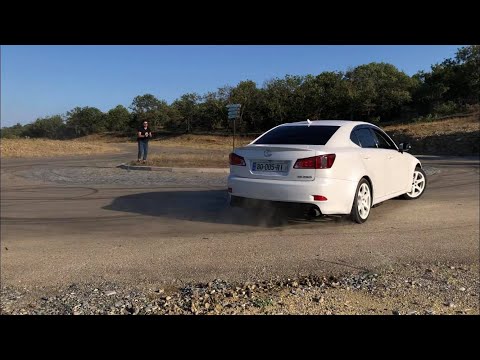 Lexus IS250 Stage1+ Torsen T2 Drifting Uphill